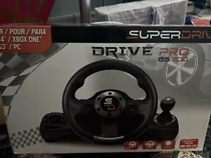 Subsonic Superdrive Drive Pro GS700 Racing Wheel + Sony PS4 Gran Tourismo Game - Picture 1 of 7