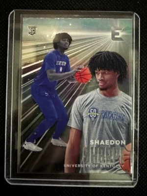 2022 Chronicles Essentials Shaedon Sharpe #17 RC Rookie Portland Trail Blazers - Image 1 of 2