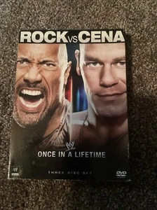 WWE: Once in a Lifetime - The Rock vs. John Cena (DVD, 2012, 3-Disc Set) - Picture 1 of 2