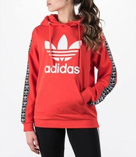 adidas tnt tape hoodie red