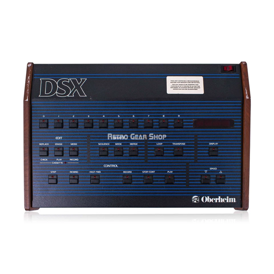 Oberheim DSX 16-Voice Vintage Digital Sequencer - Image 1 of 4