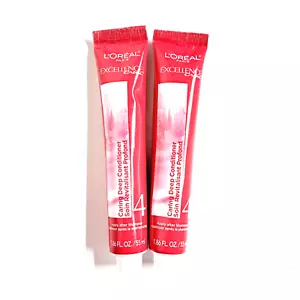 L'Oreal Excellence Creme Balsamo Cura Profonda Passo 4 Cura Capelli Lotto 2 Tubi - Foto 1 di 3