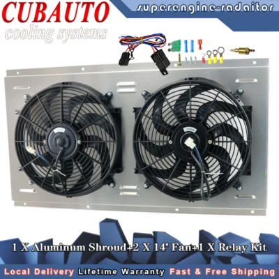 Radiator's Fan Shroud For 1988-1999 Chevrolet GMC C K 1500 2500 3500 Truck 5.7L Foto 1 de 4