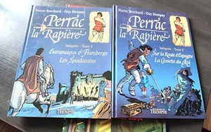 Perrac la Rapière, Intégrale Tome 01+ Tome 02 Pierre Brochard Illustrés Très Bon - Photo 1/1