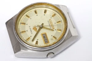 Citizen 8200-R01801RW automatic watch, run/stops needs revision -8433 - Foto 1 di 7