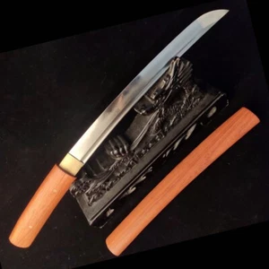 Espada Wakizashi Hecha a Mano Arcilla Templada Plegada Acero Japón Ninja Tanto Katana - Imagen 1 de 9