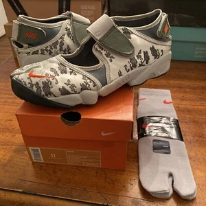 Size 11 2003 NEW Men Nike Air Rift BONSAI Grey Nori Orange Hemp Dunk Cojp SB Low - Picture 1 of 12