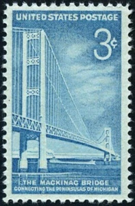 USA 1958 - The Mackinac Bridge Issue - MNH Commemorative Stamp - Scott #1109 🤩 - Picture 1 of 1