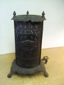 Antique 19th Century Vulcan 256 Cast Iron Gas Heater W.M.Crane & Co. New York - Picture 1 of 10