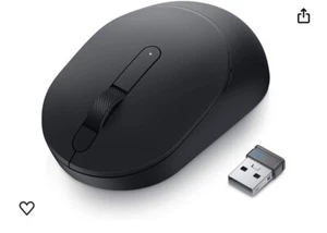 Dell Mobile Wireless Mouse – MS3320W - Black - Picture 1 of 3