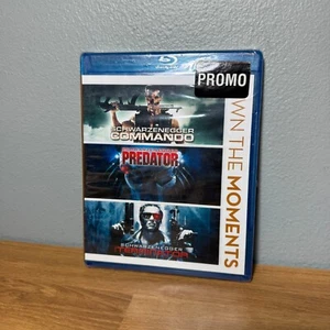 Commando Predator and The Terminator (Blu-ray, 2012, 3-Disc Set) New Sealed - Picture 1 of 4