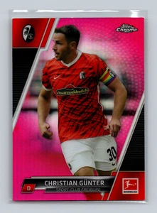 2021-22 Topps Chrome Bundesliga Magenta #40 Christian Gunter SP /399 Freiburg - Bild 1 von 2