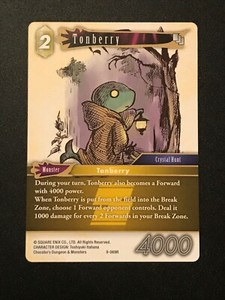 Final Fantasy TCG: Opus 9 - Tonberry 9-069R - Rare - Earth