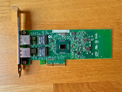 Intel Gigabit ET Dual Port Server Adapter PCI-e x4 2x Gigabit Port E1G42ET - Bild 1 von 2