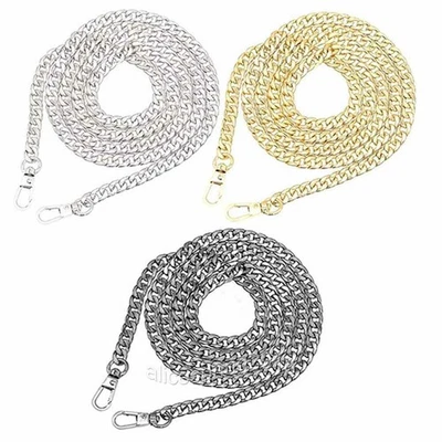 3x Taschenkette Taschenriemen Metall Kette Schultergurt Tragegurt für Handtasche - Bild 1 von 4