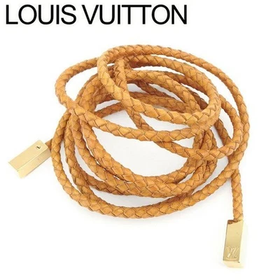 Cinturón Louis Vuitton Santur VVN Tresset M67302 Beige Dorado USADO Buen Estado FS Foto 1 de 4