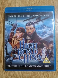 High Road To China (1983) (Blu-ray) UK Region B Tom Selleck RARE Brian Blessed - Picture 1 of 3