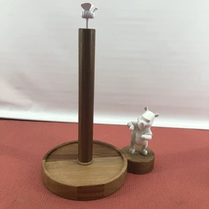 Disney Parks Winnie Puuh Papierhandtuchhalter weiß & Holz mit Biene  - Bild 1 von 6