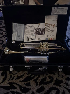 Trompeta Jupiter JTR700 Estándar Bb - ¡usada durante 1 mes!  Foto 1 de 4