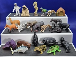 Yowie ANIMAL Creatures Lot Of 23 1-1.5" Figures LOOSE PVC Fox Fish Seal Leopard - Picture 1 of 2