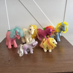Vintage My Little Pony G1 Lot 6 Hasbro 1980er Applejack Baby Moondancer - Bild 1 von 15