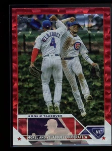 2023 Topps #376 Rookie Takeover Red Foil /199 - Picture 1 of 2