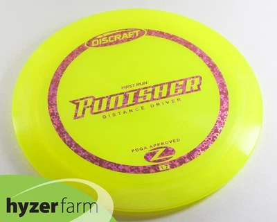 Discraft BRAND NEW FIRST RUN Z PUNISHER 171.3g OOP AND RARE!! Hyzer Farm K69 - Image 1 of 2