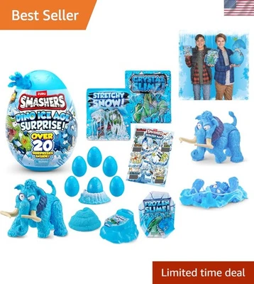 Smashers Dino Ice Age: Huevo divertido con sorpresas ocultas y mapa interactivo para rascar Foto 1 de 4