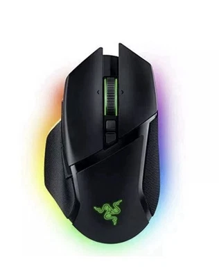 Razer Basilisk V3 Pro Gaming Maus Schwarz Wireless USB RGB Ergonomisch Gamer Neu - Bild 1 von 4