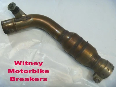 YAMAHA FAZER FZ6 2004-06 EXHAUST LINK PIPE  +/-7K MILES CATALYST FZ6N FZ6S 5VX - image 1 of 4