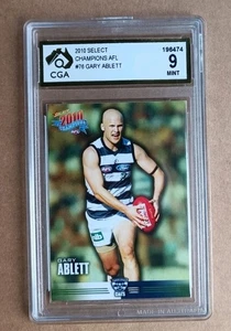 Gary Ablett Select Champions 2010 - #76 - CGA 9 MINT not PSA - Picture 1 of 2