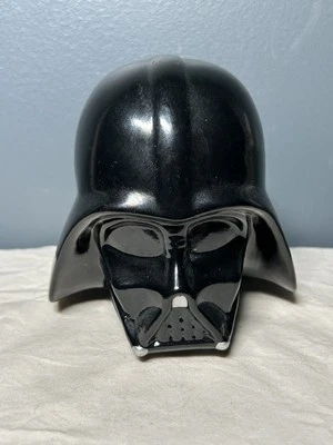 Star Wars Darth Vader Head Ceramic Coin Bank Black FAB 2014 Lucasfilm  - Image 1 of 4