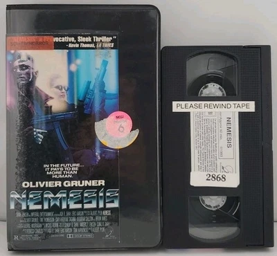 VHS Nemesis 1992 Oliver Gruner Sci-fi Action  - Image 1 of 3