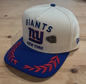 New York Giants New Era 2025 NFL Draft A-Frame 59FIFTY Fitted Hat Pin 7 3/8 - Picture 1 of 3
