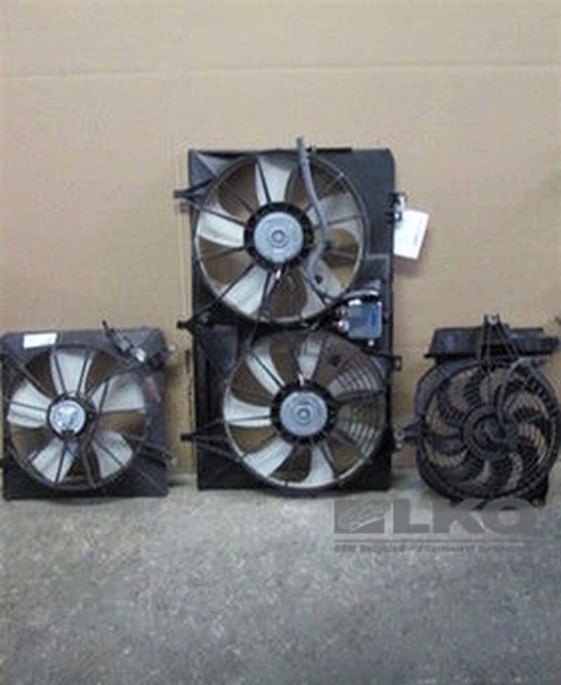 Audi Q7 2017 conjunto de ventilador de refrigeración eléctrico 3,0 L 116 k OEM Foto 1 de 3