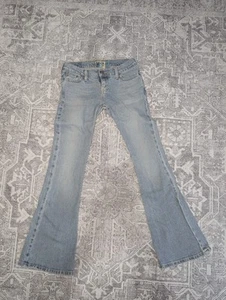 Vintage Y2K Hollister H co Woman's Juniors Jeans Size 1s Super Flare - Picture 1 of 5