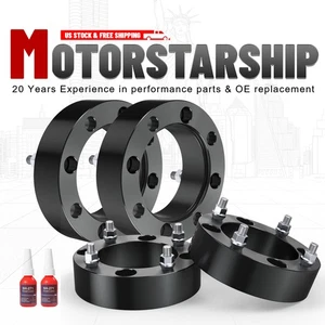 4PCS 4x156 2 inch ATV Wheel Spacers 12x1.5 for Polaris RZR XP Ranger 1000 900 - Picture 1 of 9