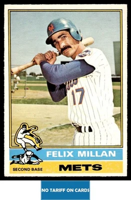 1976 O-Pee-Chee Felix Millan New York Mets #245 - Image 1 of 2