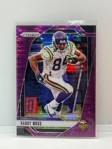 RANDY MOSS 2024 PANINI PRIZM CALCIO VIOLA PULSAR VIKINGS #192 - Foto 1 di 2