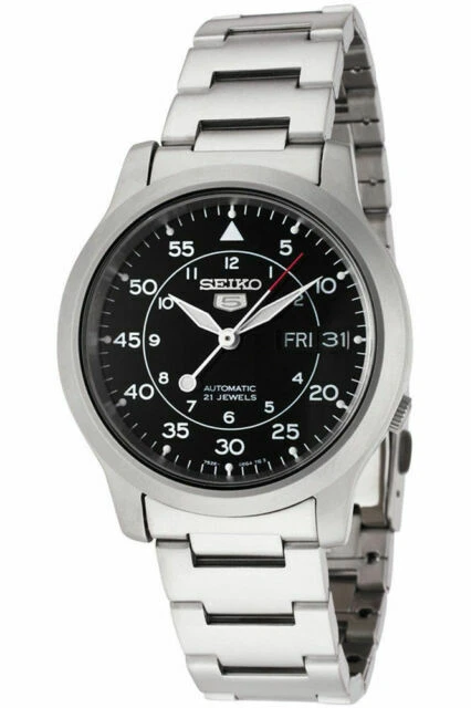 Seiko 5 Sports Men's Black Watch - SNK809K1