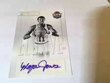 2011-12 Panini Past & Present Major Jones Rockets Elusive Ink Auto