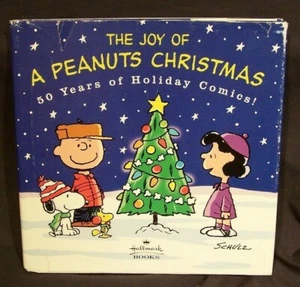 Hallmark Joy of a Peanuts Christmas 50 Years of Holiday Comics 2000 Snoopy - Imagen 1 de 12
