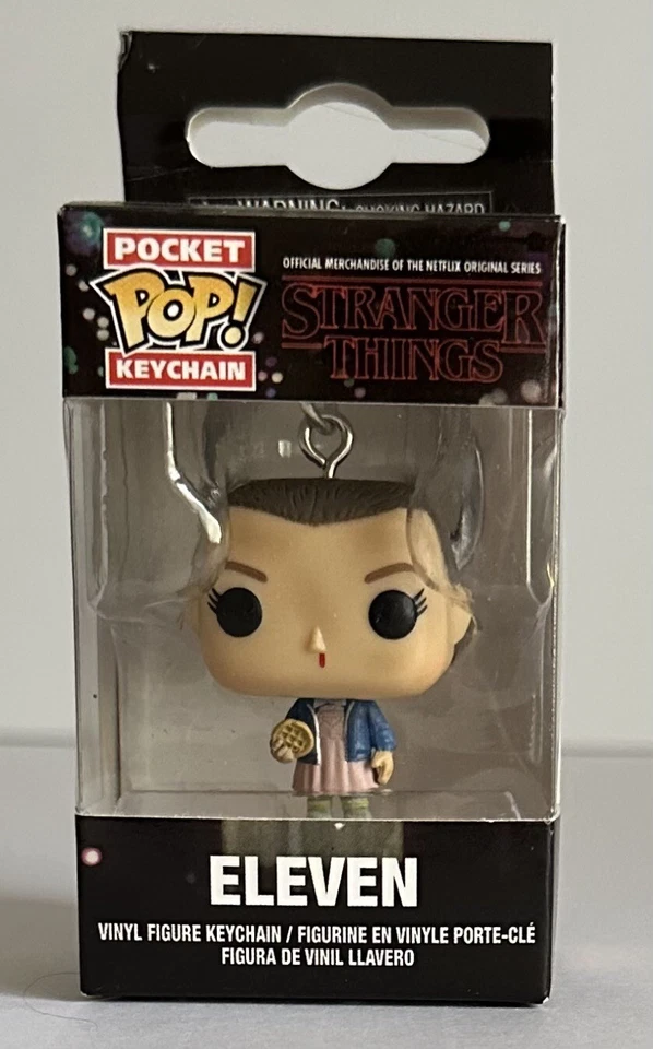 Funko Pop 14227 Stranger Things Eleven With Eggo Pocket Keychain