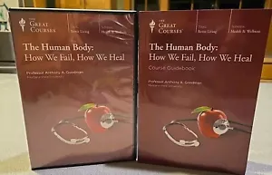 THE GREAT COURSES The Human Body: How We Fail, How We Heal DVD & Guidebook - Foto 1 di 3