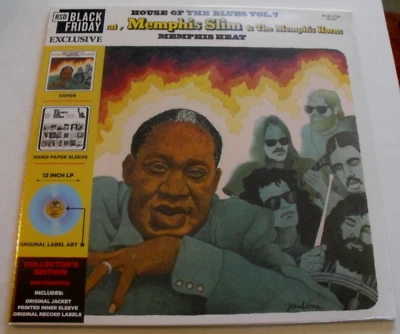 MEMPHIS SLIM - Memphis Heat - Record Store Day - Sealed Color Vinyl LP Album - Image 1 of 2