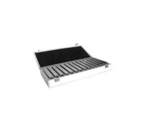 Parallelunterlagen 12 Paar 120 x 10 mm 0,01 mm im Holzkasten - Bild 1 von 3