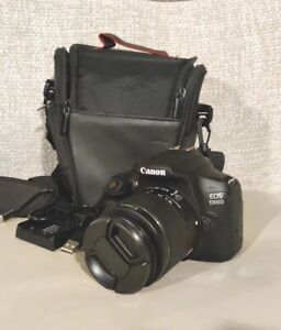 Canon EOS 1300D 18.0MP Digital SLR Camera - Starter Set