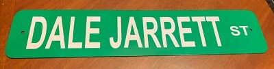 "Letrero de calle de metal pesado Dale Jarrett ST 20"" X 4,5""" Foto 1 de 4
