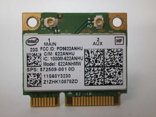 INTEL CENTRINO ADVANCED-N 6200 MODEL 622ANHMW WIRELESS HALF MINI PCI-E #5550A