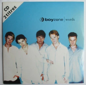 BOYZONE - FRANCE SINGLE CD "WORDS" - Picture 1 of 2